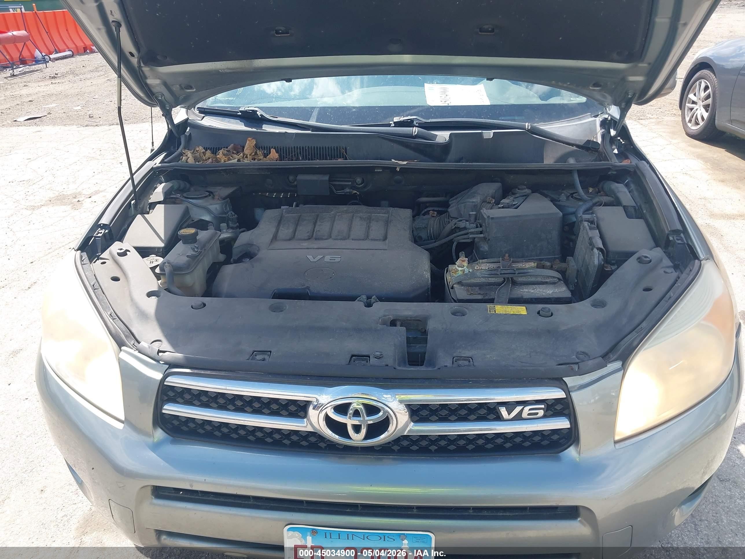 2007 Toyota Rav4 Limited V6 Gray vin: JTMBK31V475031926
