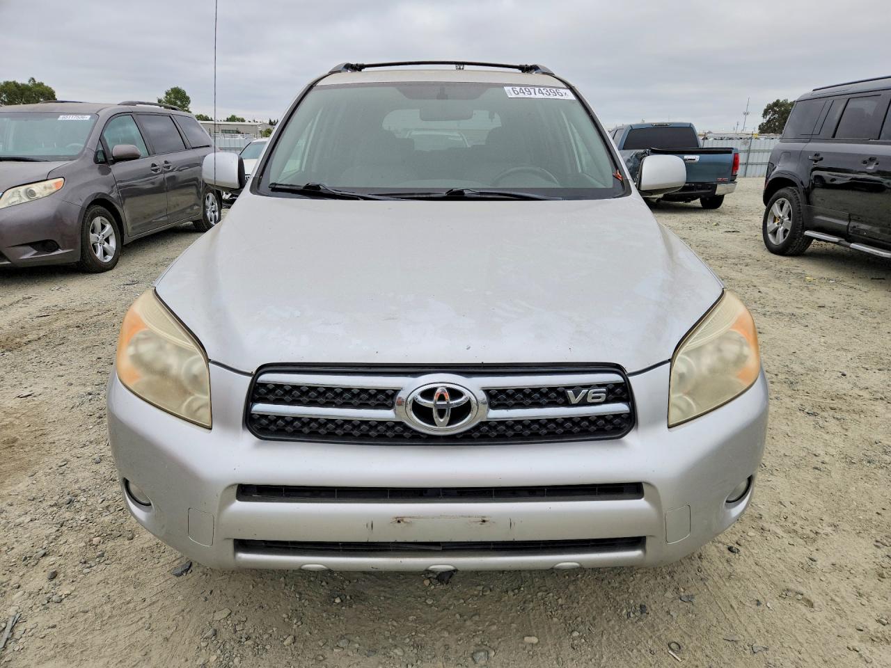 2007 Toyota Rav4 Limited Серебряный vin: JTMBK31V476015607