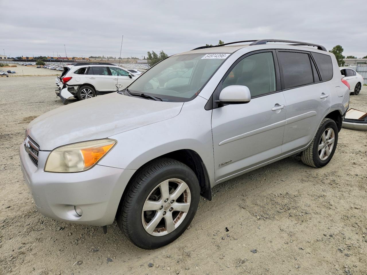 2007 Toyota Rav4 Limited Silver vin: JTMBK31V476015607