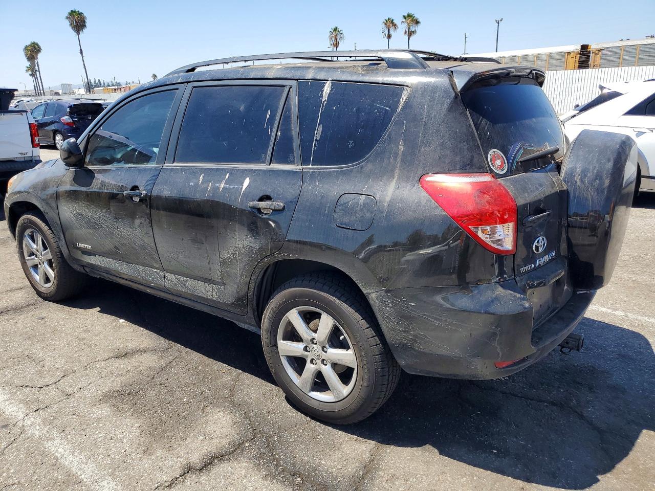 2007 Toyota Rav4 Limited Black vin: JTMBK31V476019608