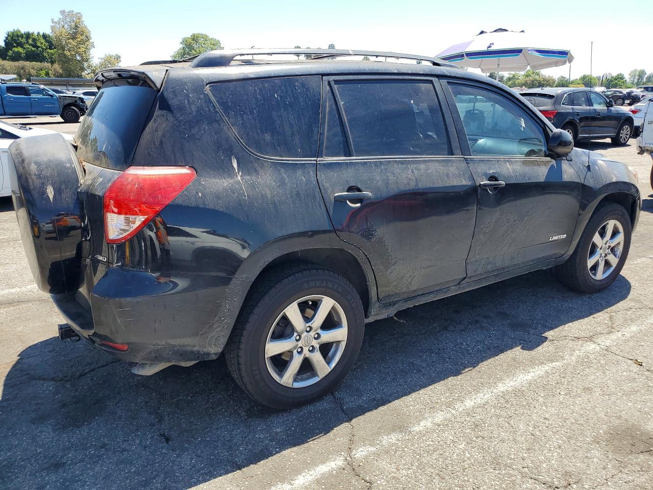 2007 Toyota Rav4 Limited Black vin: JTMBK31V476019608