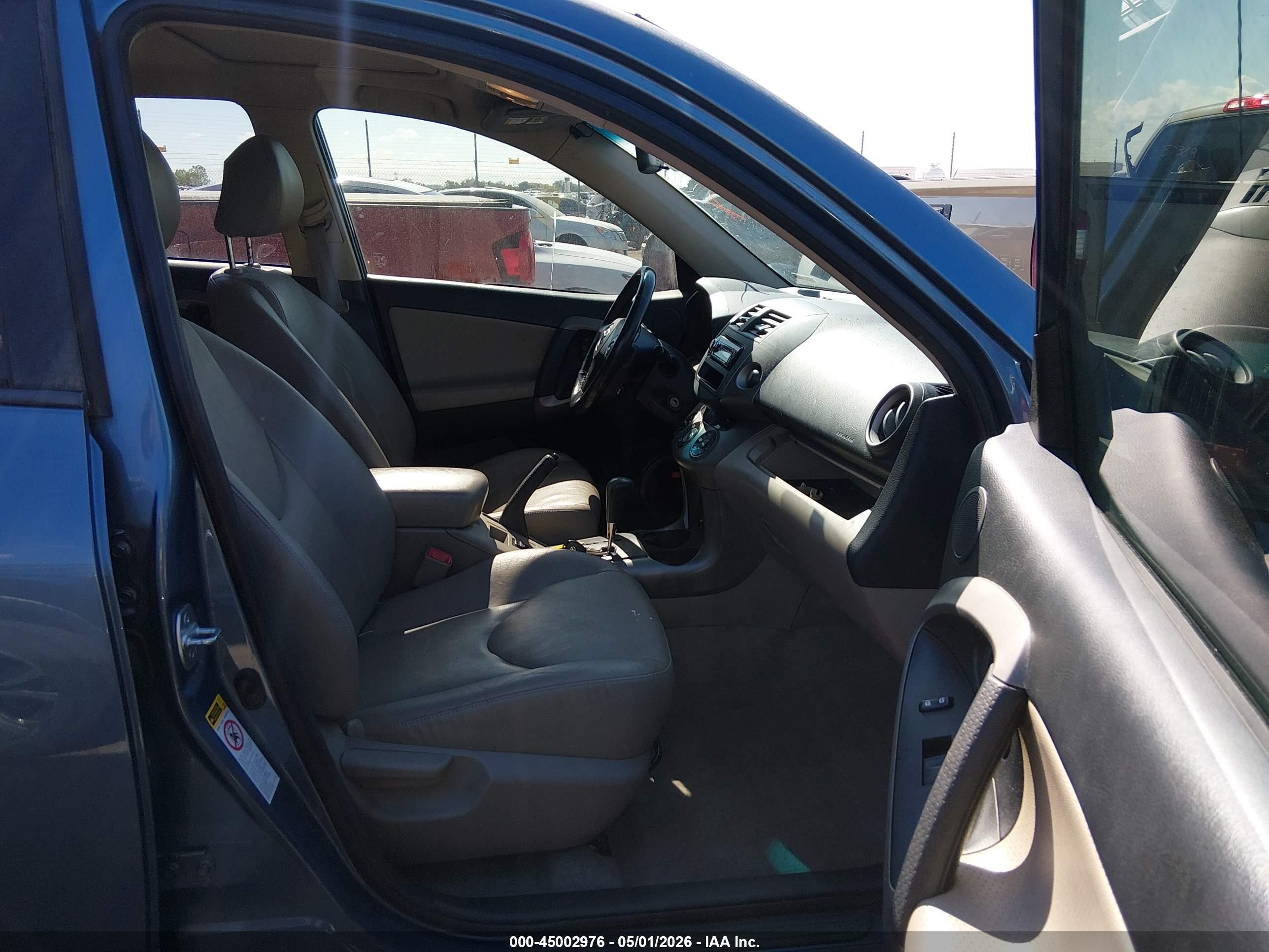 2008 Toyota Rav4 Limited V6 Blue vin: JTMBK31V485049683