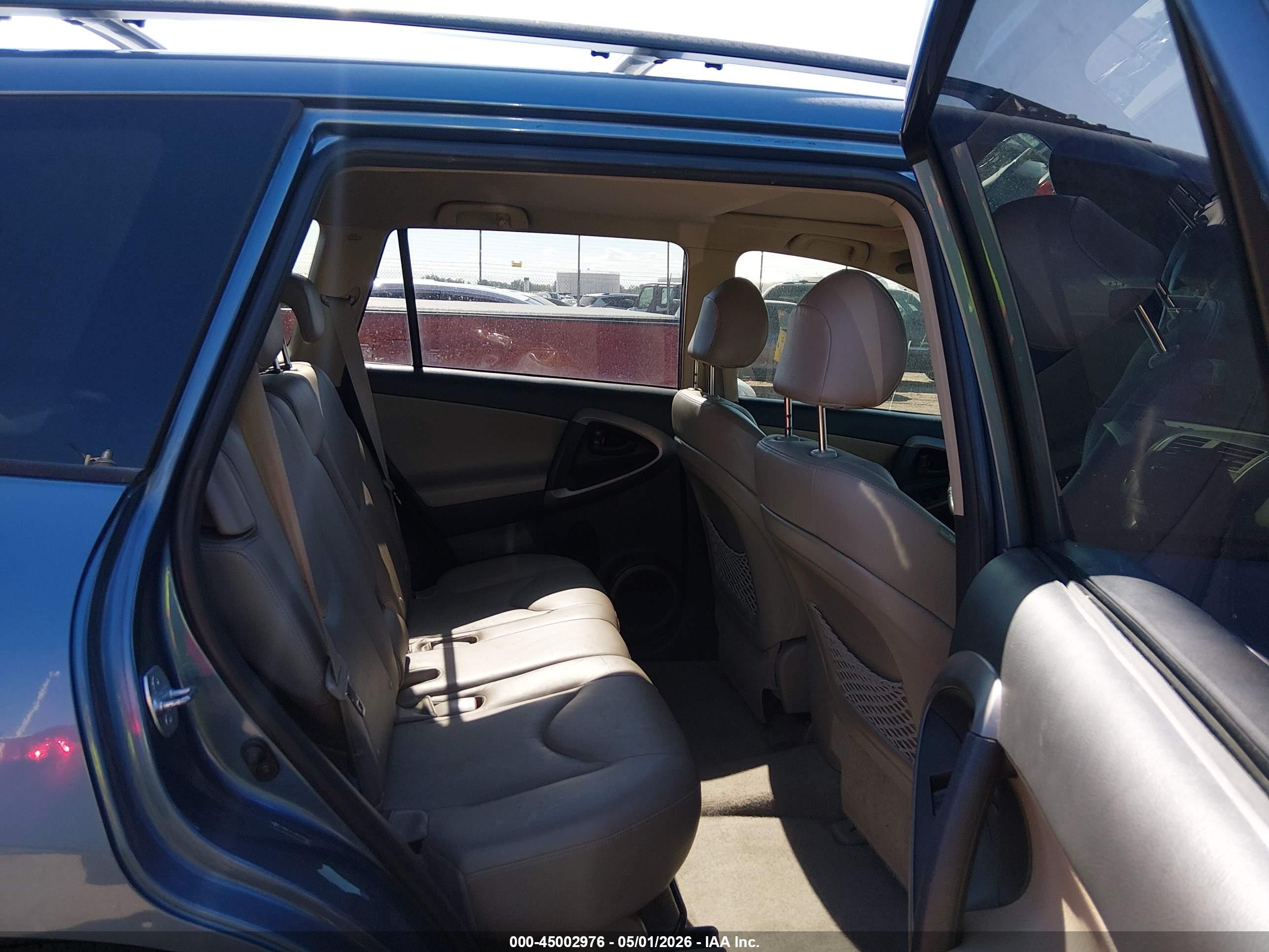 2008 Toyota Rav4 Limited V6 Blue vin: JTMBK31V485049683