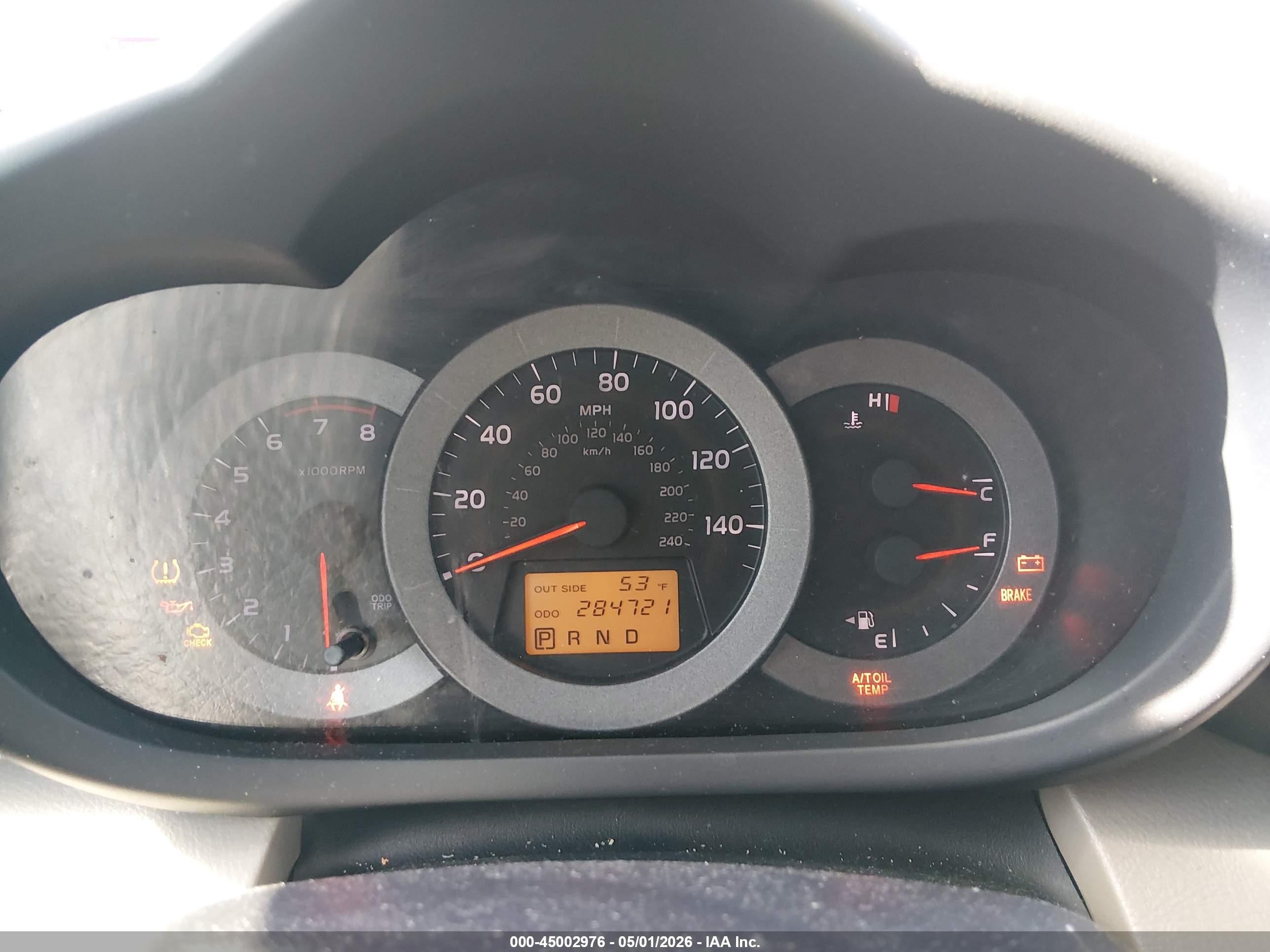 2008 Toyota Rav4 Limited V6 Blue vin: JTMBK31V485049683