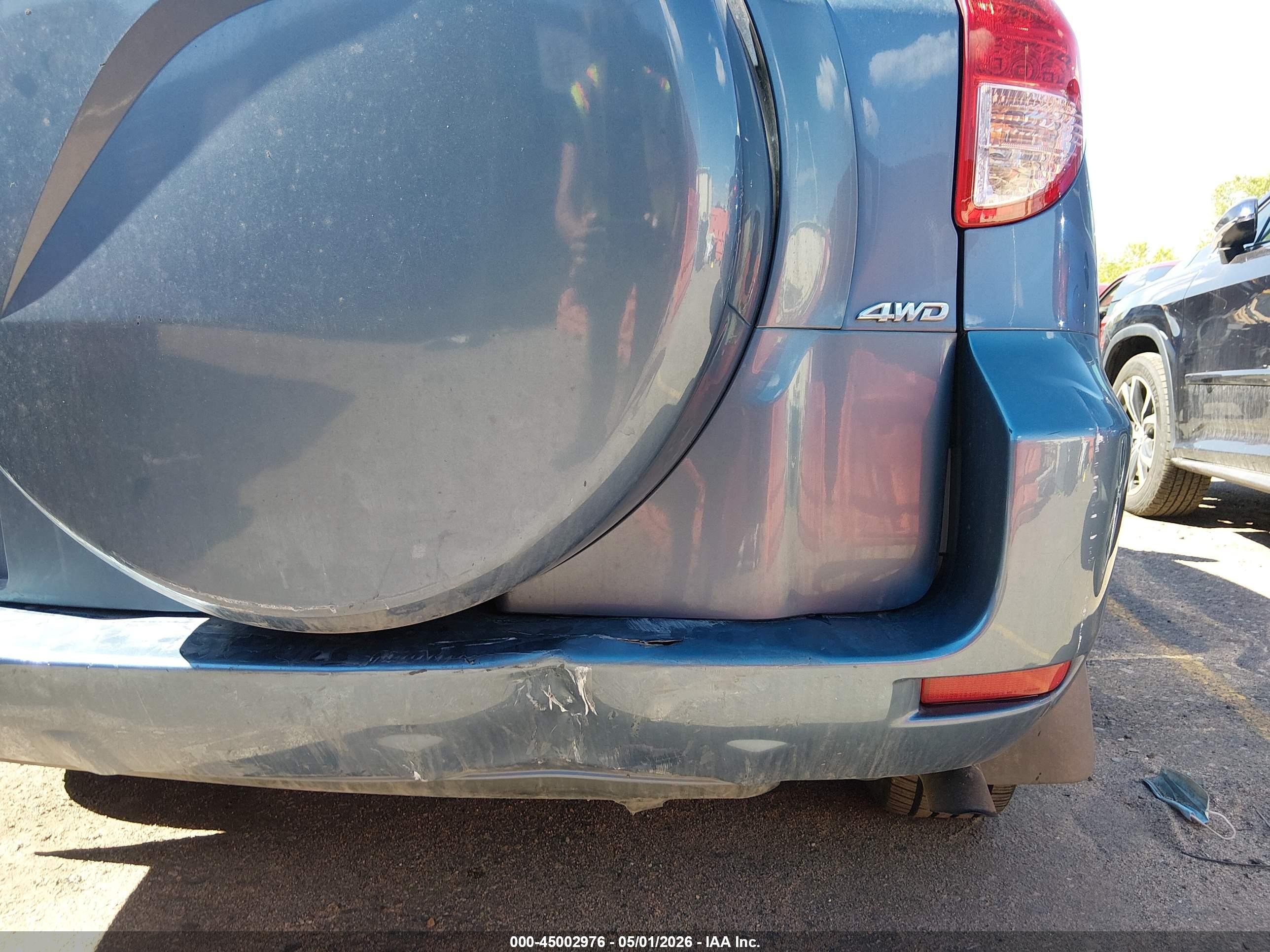 2008 Toyota Rav4 Limited V6 Blue vin: JTMBK31V485049683