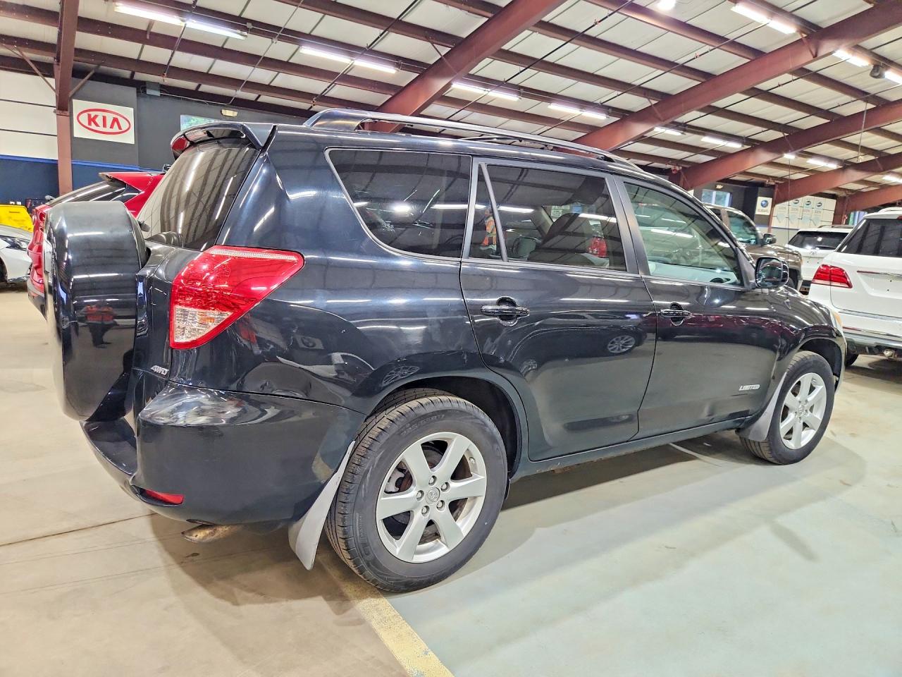 2008 Toyota Rav4 Limited Black vin: JTMBK31V485055385