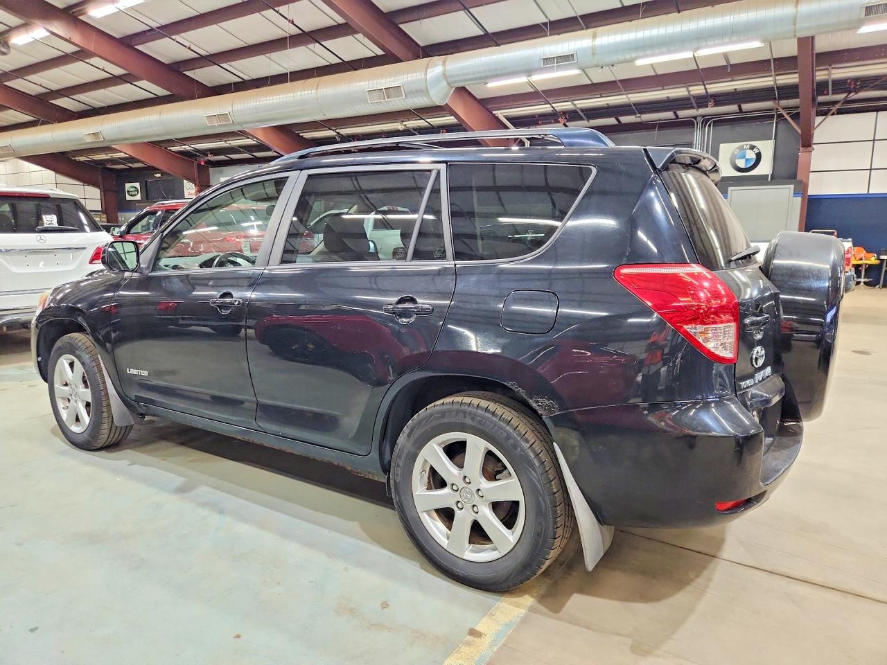2008 Toyota Rav4 Limited Black vin: JTMBK31V485055385