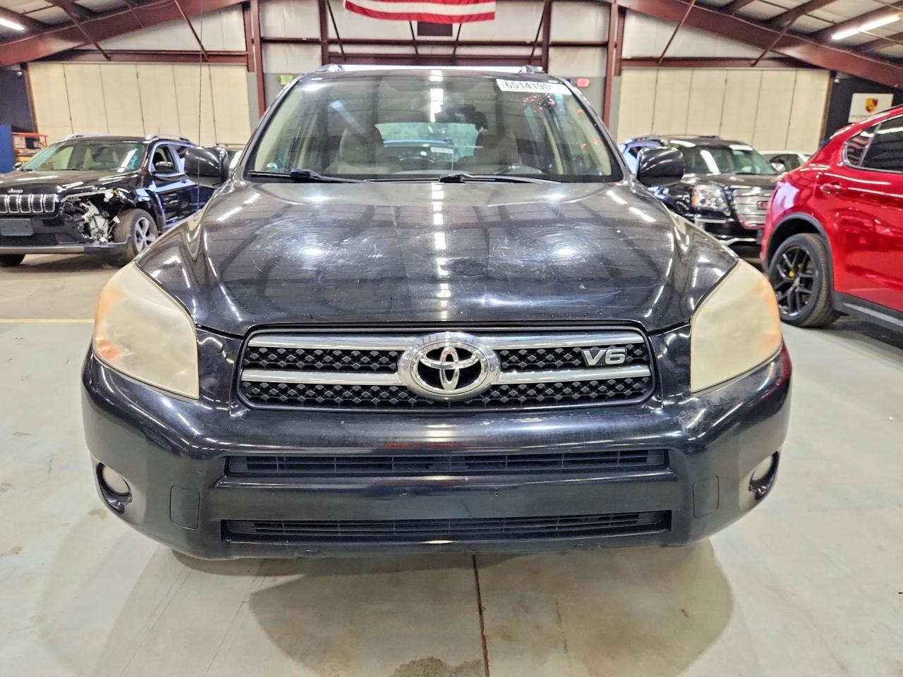 2008 Toyota Rav4 Limited Black vin: JTMBK31V485055385