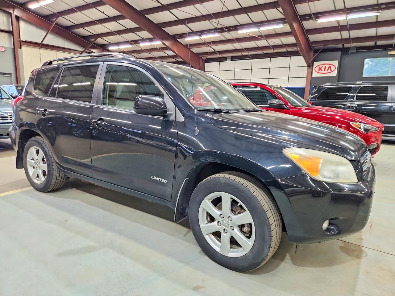 2008 Toyota Rav4 Limited Black vin: JTMBK31V485055385