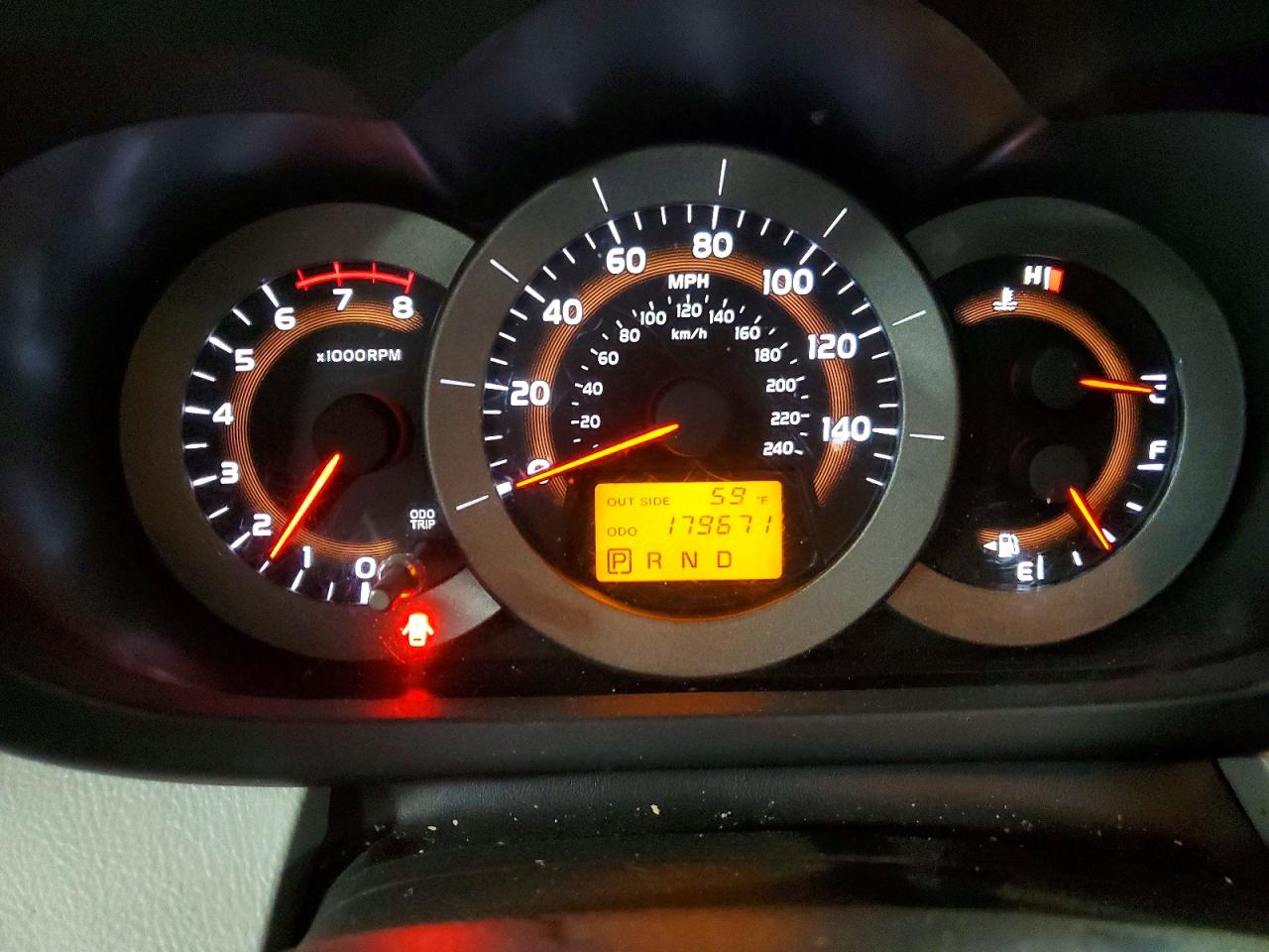 2008 Toyota Rav4 Limited Red vin: JTMBK31V485067309