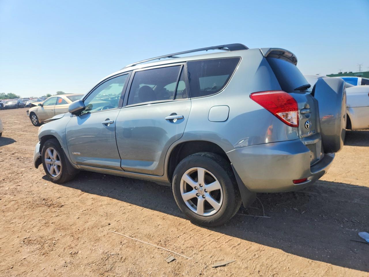 2008 Toyota Rav4 Limited Silver vin: JTMBK31V486030786
