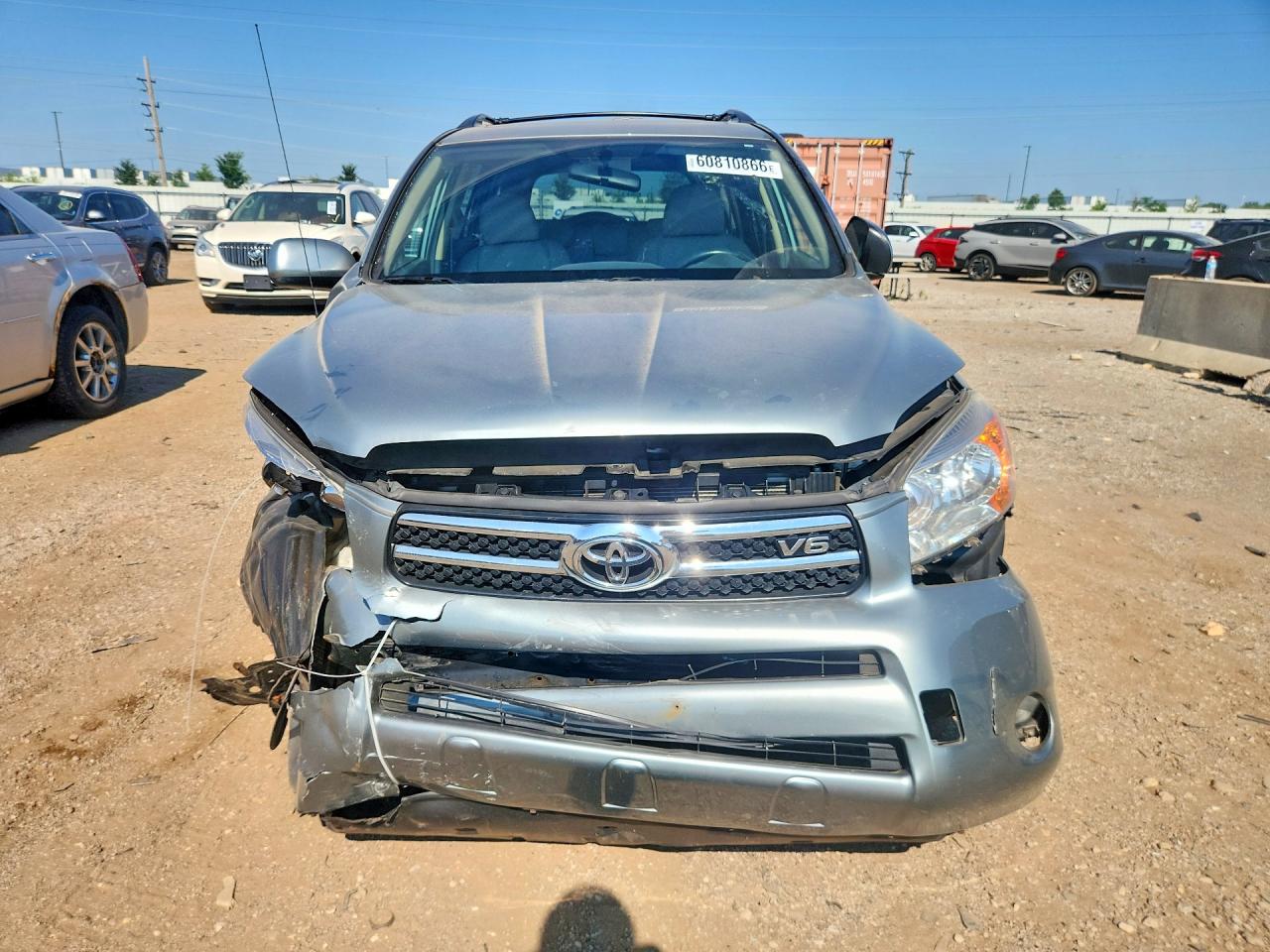 2008 Toyota Rav4 Limited Silver vin: JTMBK31V486030786
