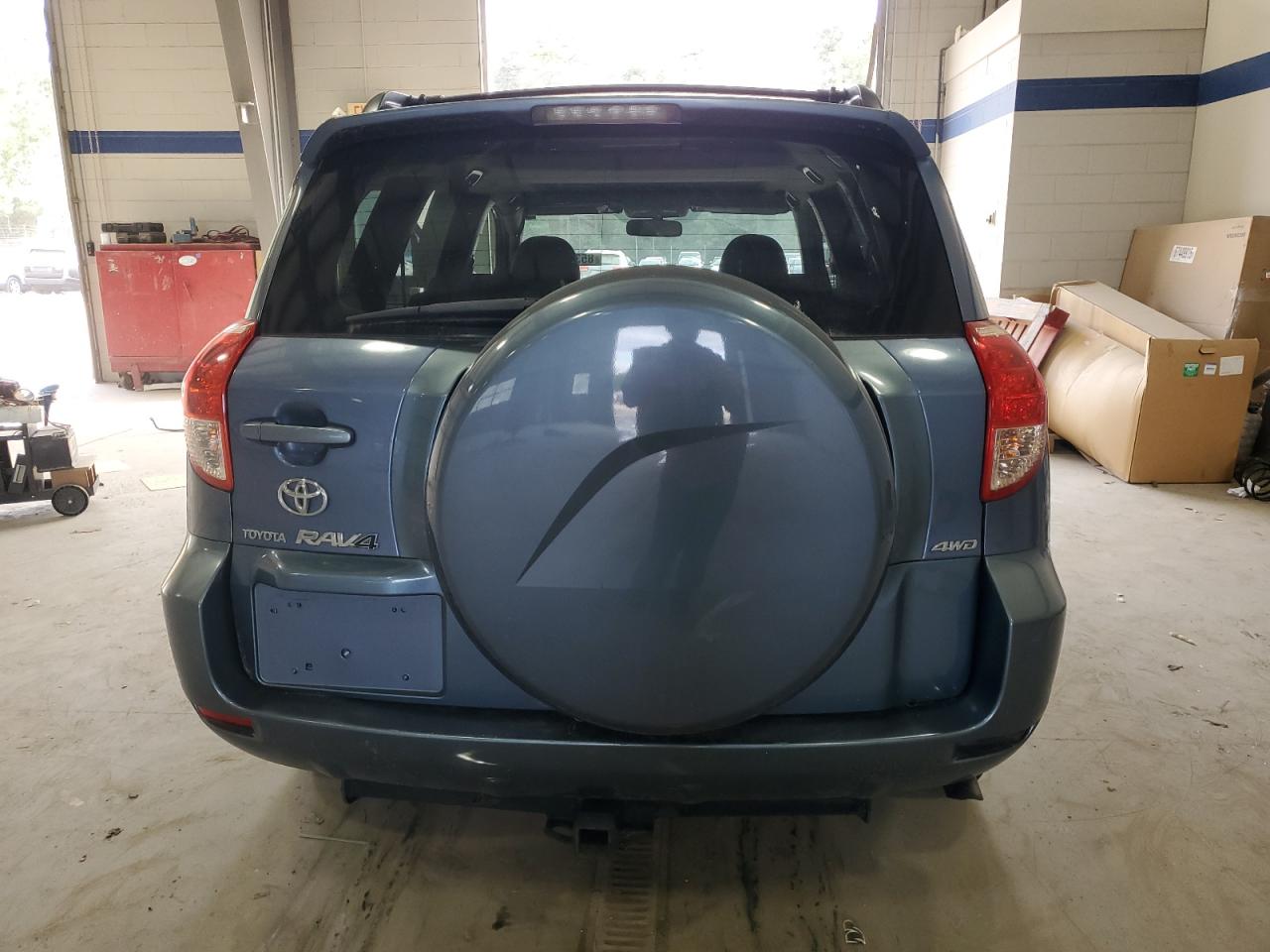 2008 Toyota Rav 4 Gray vin: JTMBK31V486046499