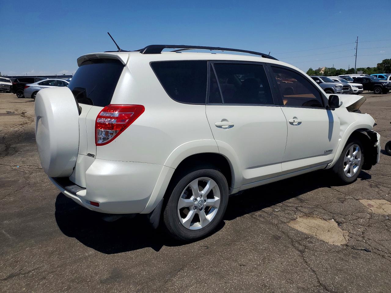2009 Toyota Rav4 Limited Белый vin: JTMBK31V495078652