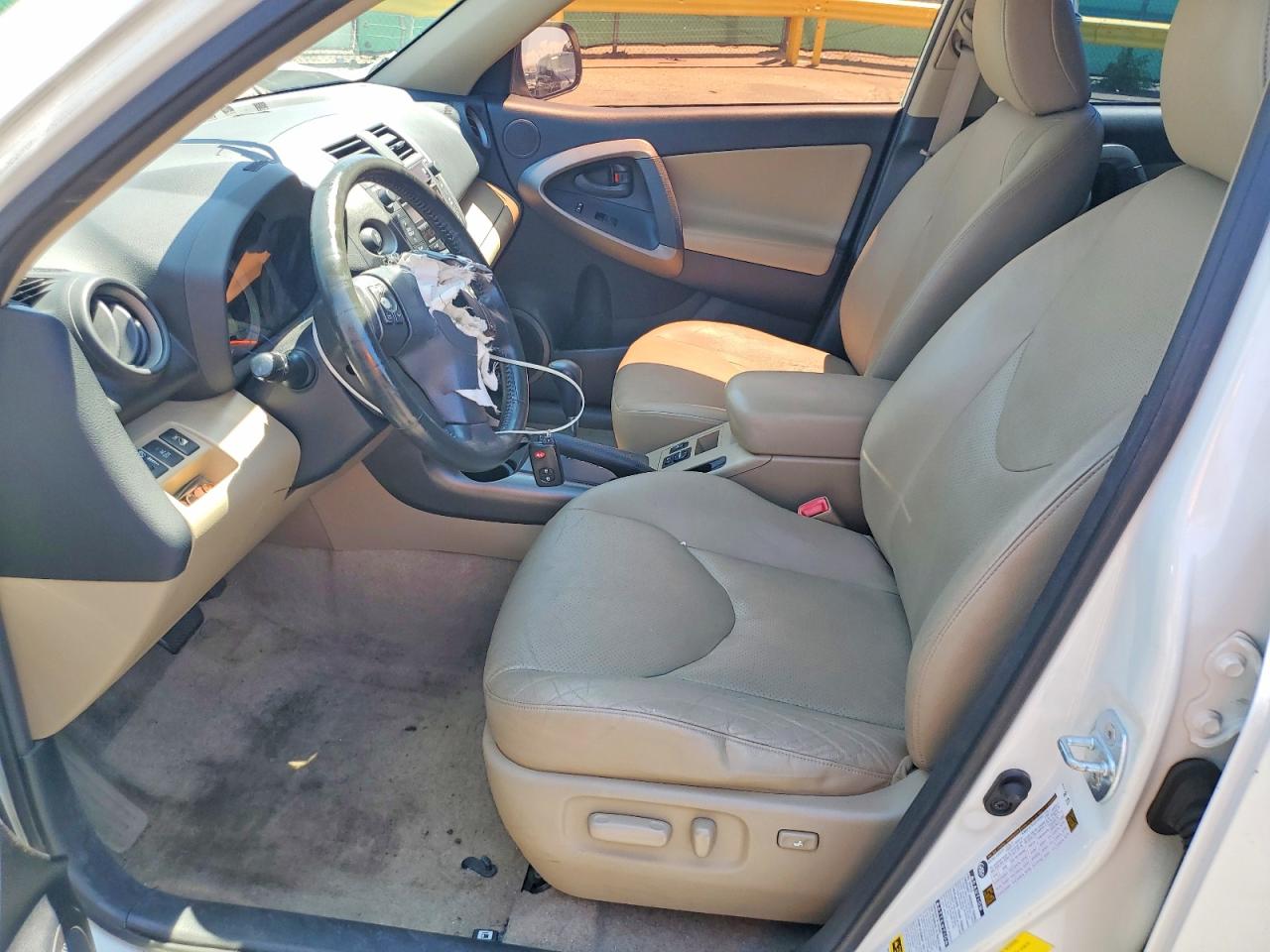 2009 Toyota Rav4 Limited Белый vin: JTMBK31V495078652