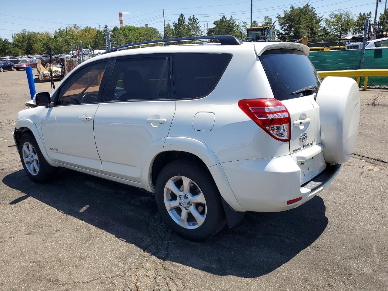 2009 Toyota Rav4 Limited Белый vin: JTMBK31V495078652