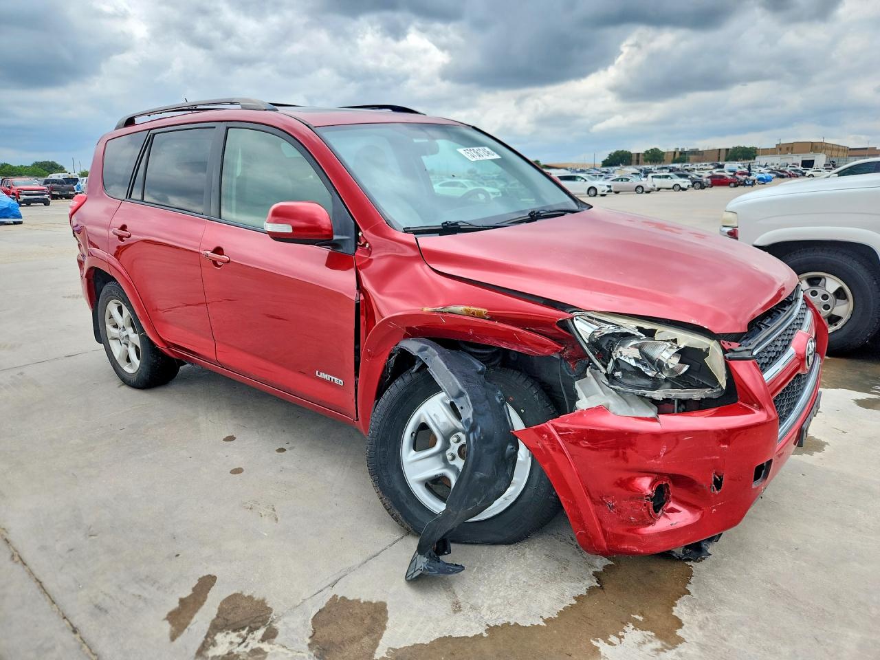 2009 Toyota Rav4 Limited Red vin: JTMBK31V49D006081