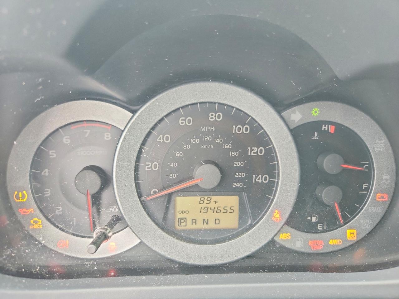 2009 Toyota Rav4 Limited Red vin: JTMBK31V49D006081