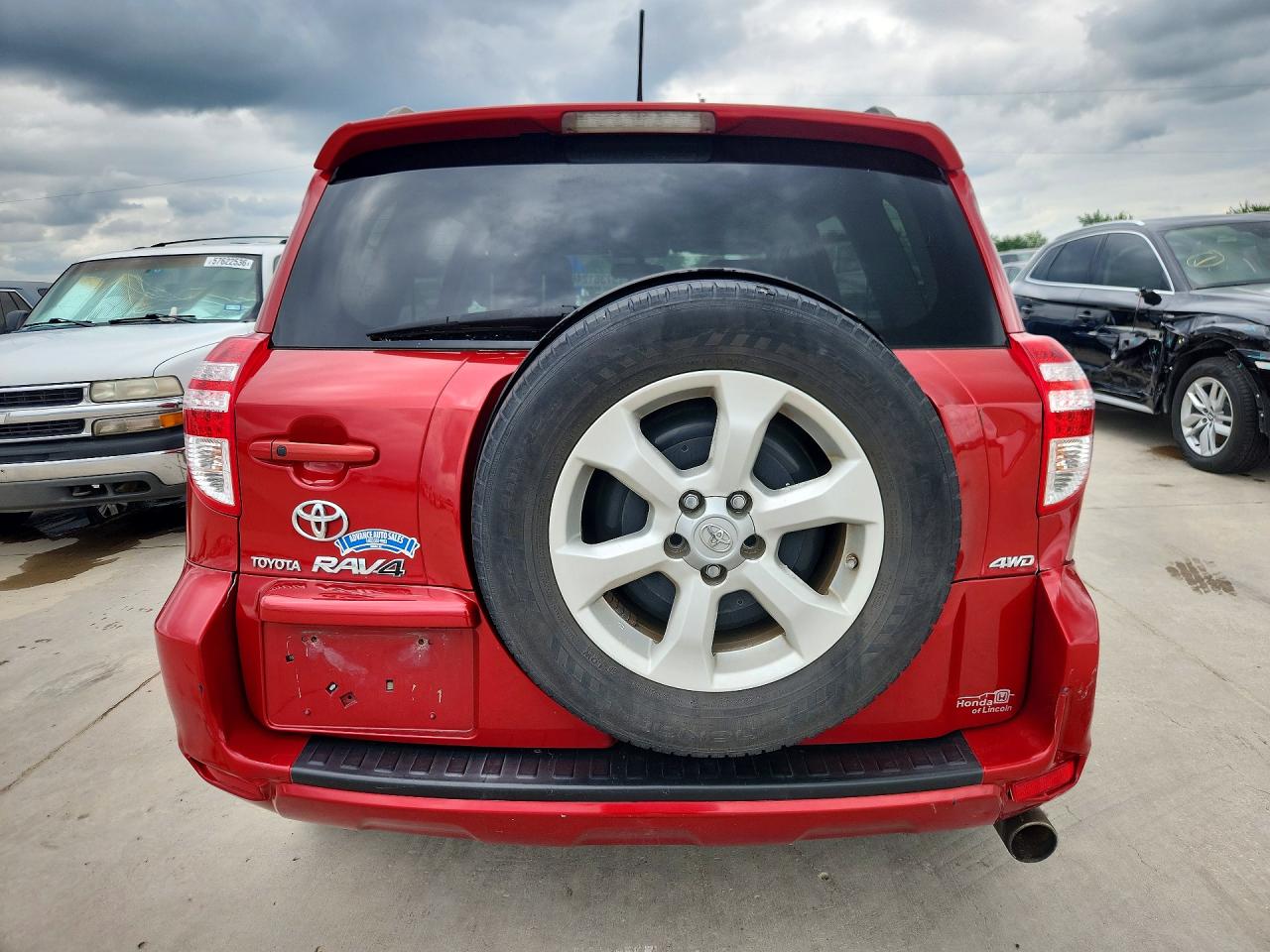 2009 Toyota Rav4 Limited Red vin: JTMBK31V49D006081