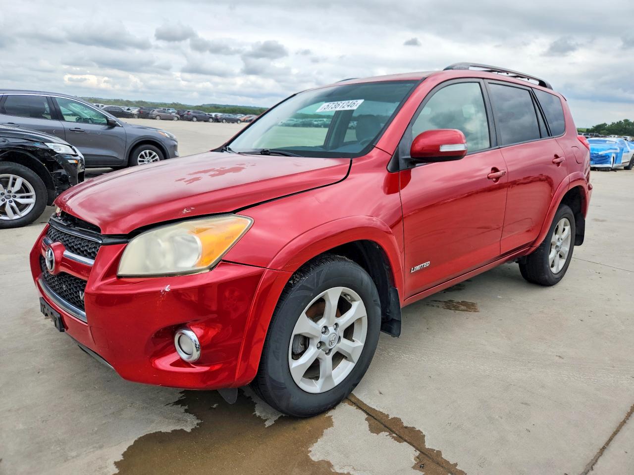 2009 Toyota Rav4 Limited Red vin: JTMBK31V49D006081