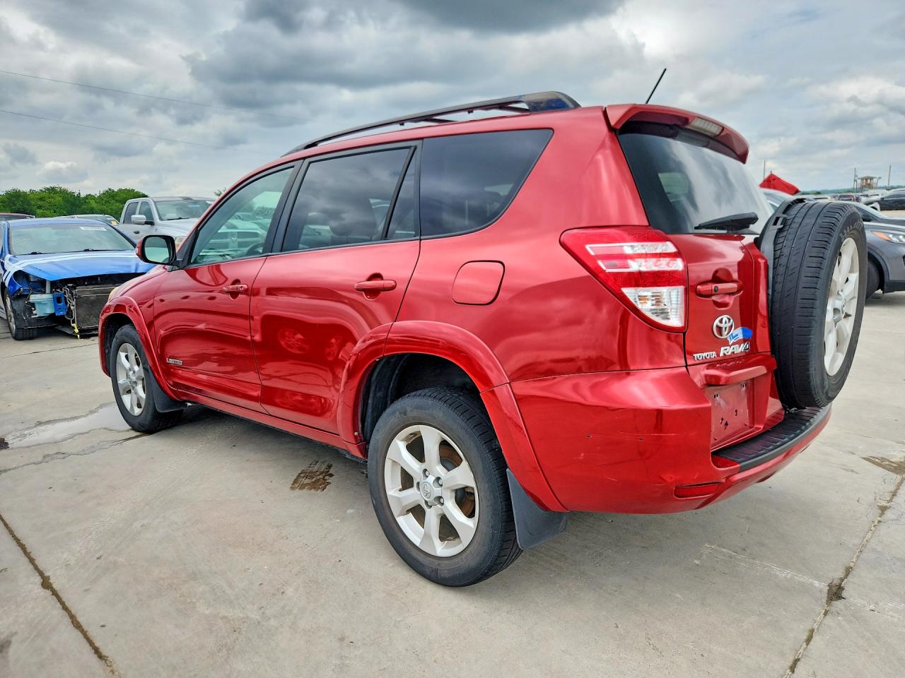 2009 Toyota Rav4 Limited Red vin: JTMBK31V49D006081