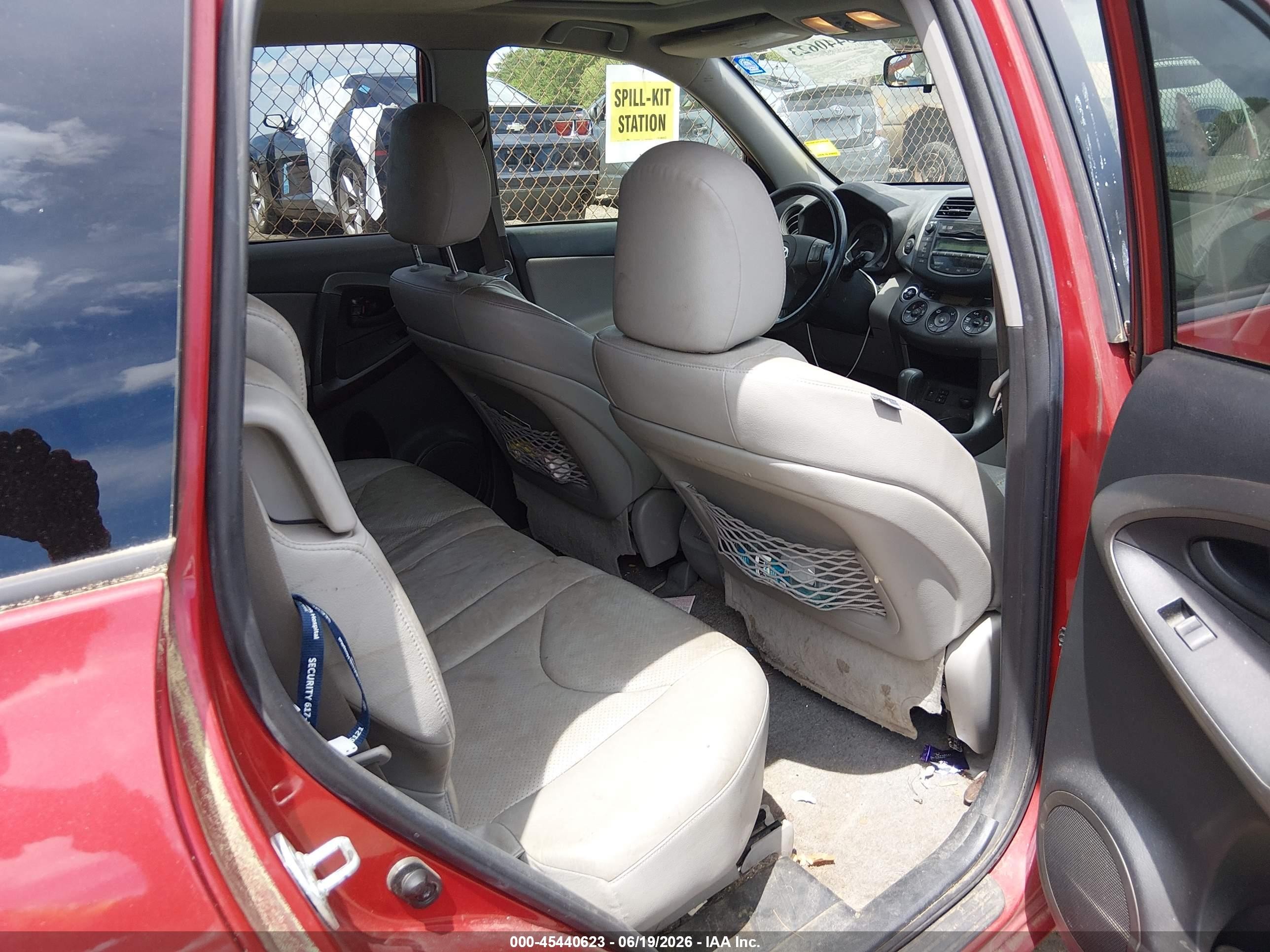 2009 Toyota Rav4 Limited V6 Red vin: JTMBK31V49D007232