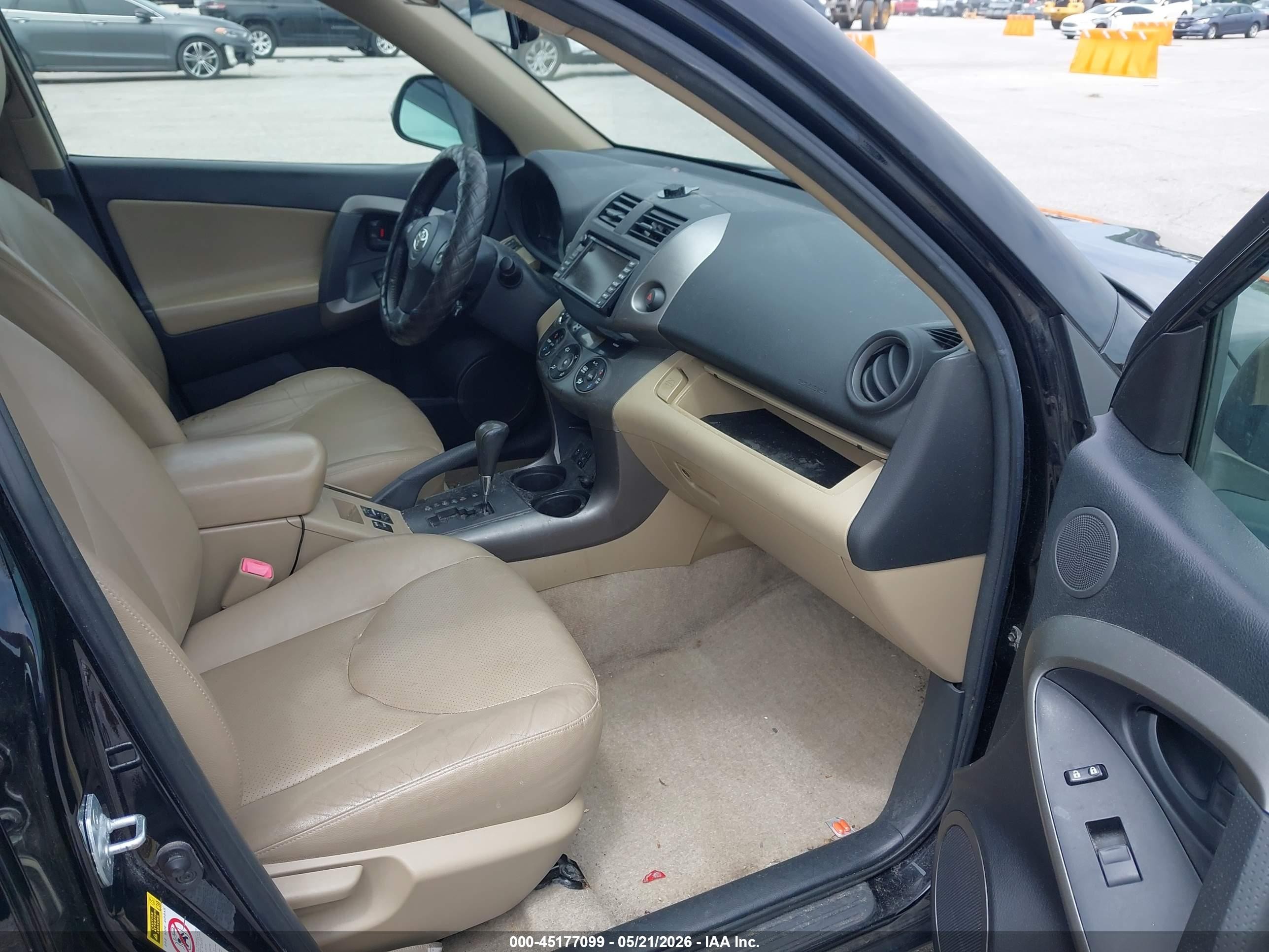 2009 Toyota Rav4 Limited V6 Black vin: JTMBK31V49D008087