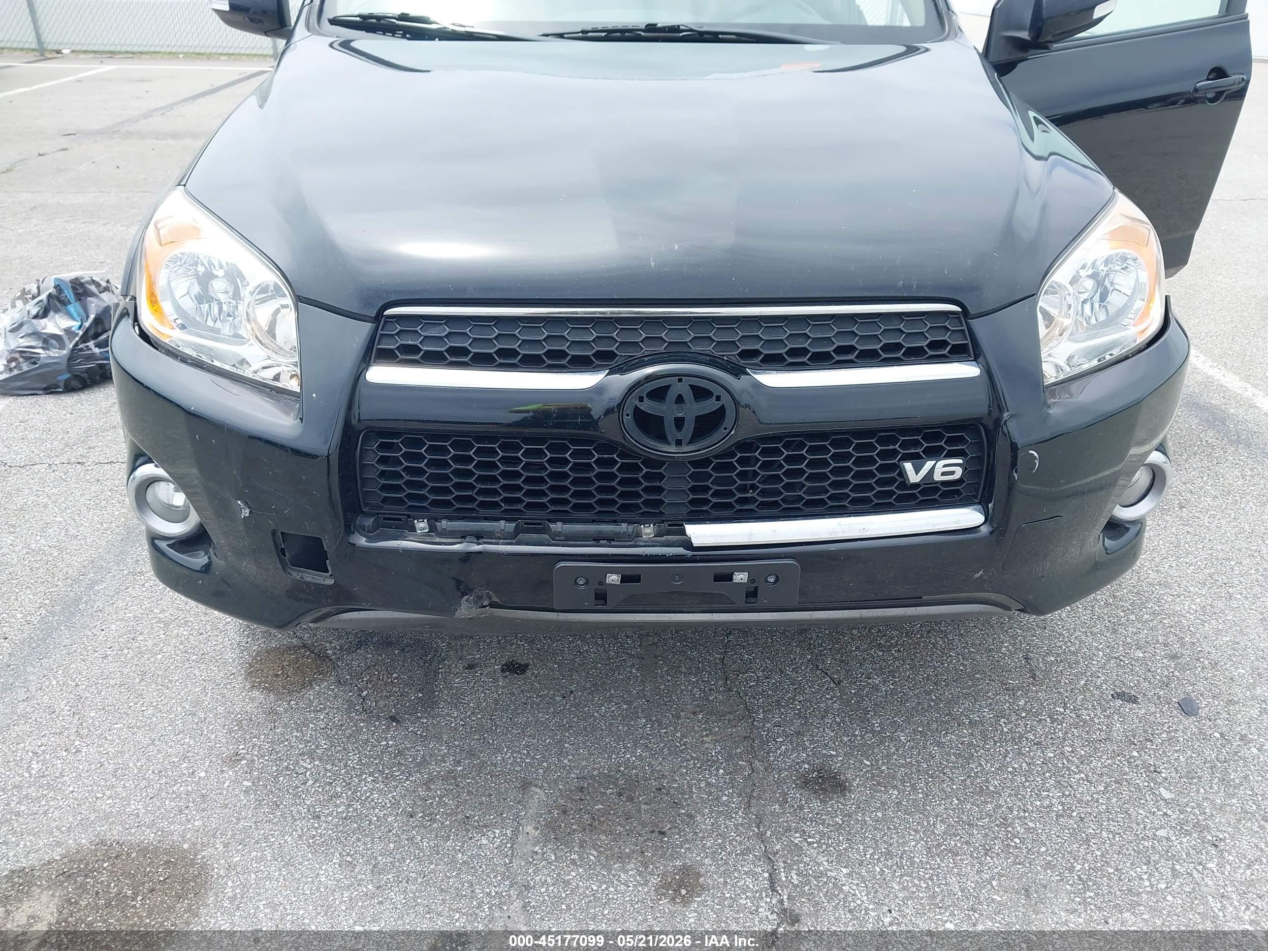 2009 Toyota Rav4 Limited V6 Black vin: JTMBK31V49D008087