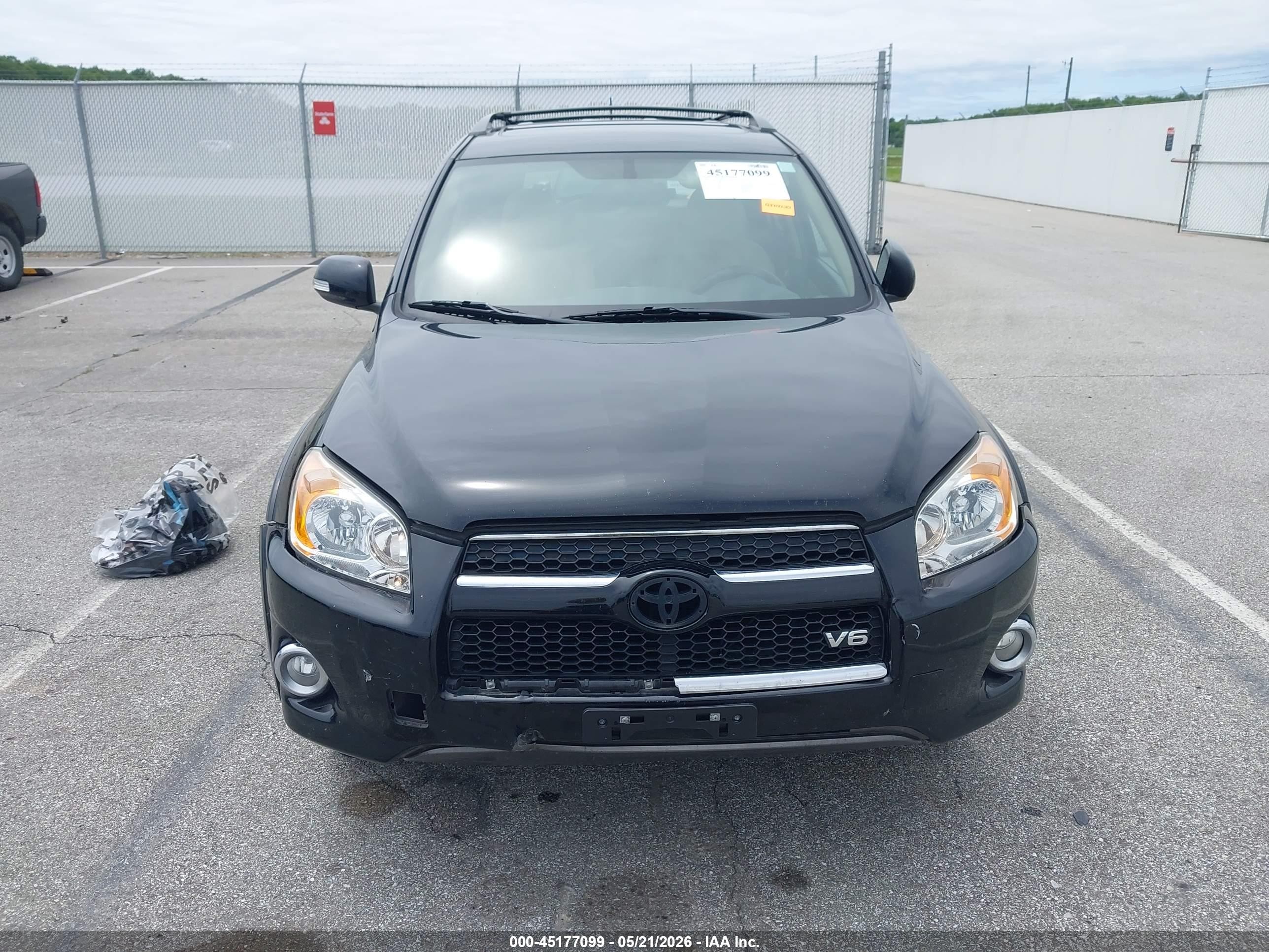 2009 Toyota Rav4 Limited V6 Black vin: JTMBK31V49D008087