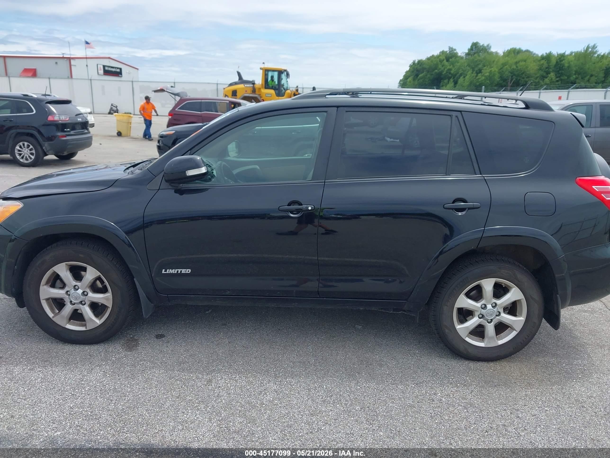 2009 Toyota Rav4 Limited V6 Black vin: JTMBK31V49D008087