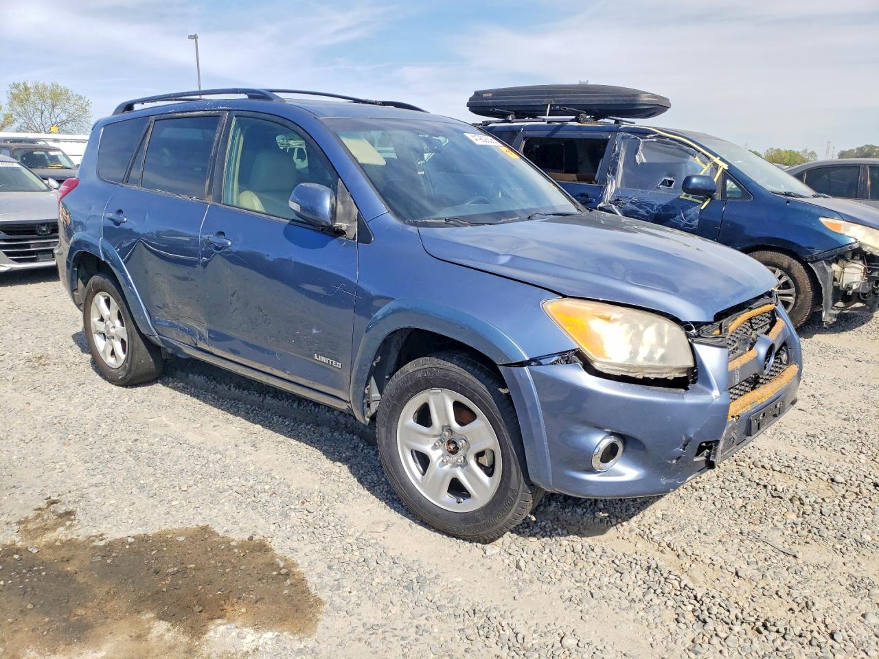 2009 Toyota Rav4 Limited Blue vin: JTMBK31V49D008705