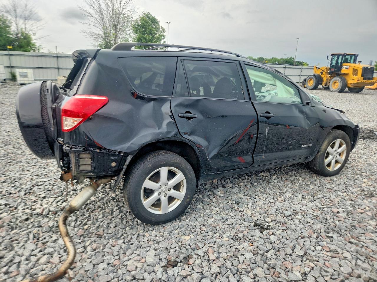 2007 Toyota Rav4 Limited Black vin: JTMBK31V575033314