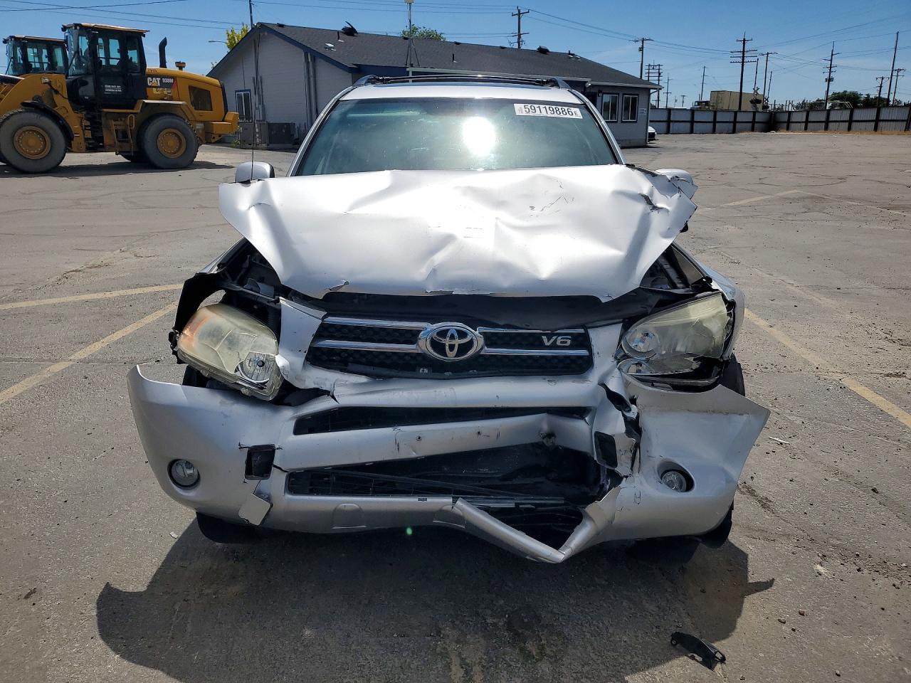 2007 Toyota Rav4 Limited Серебряный vin: JTMBK31V575033393