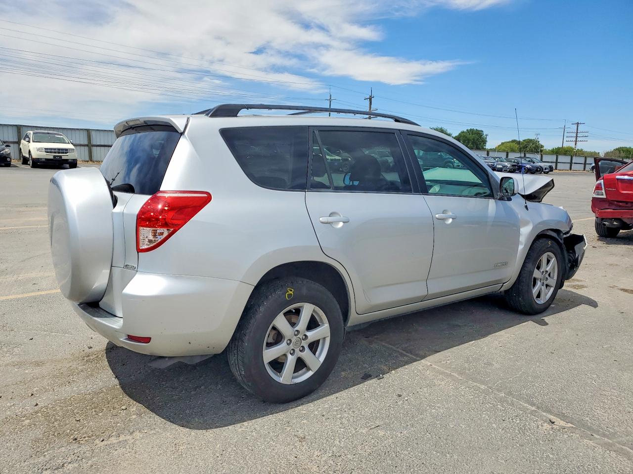 2007 Toyota Rav4 Limited Серебряный vin: JTMBK31V575033393