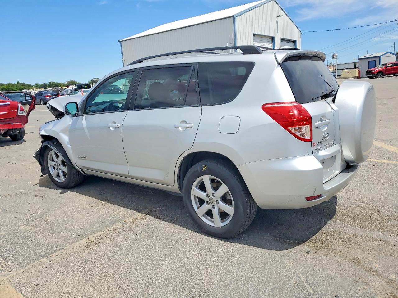 2007 Toyota Rav4 Limited Серебряный vin: JTMBK31V575033393
