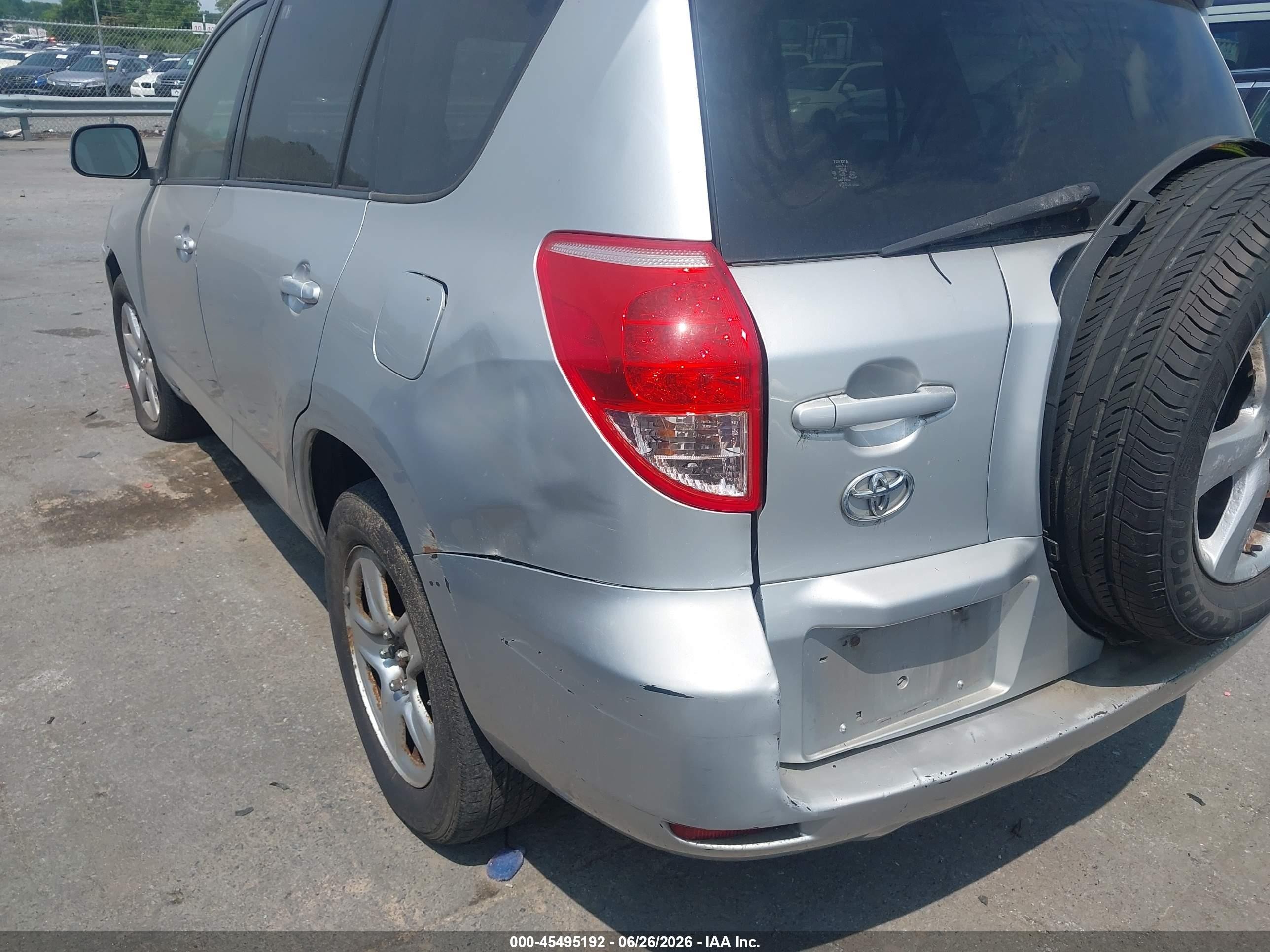 2007 Toyota Rav4 Limited Silver vin: JTMBK31V576025255