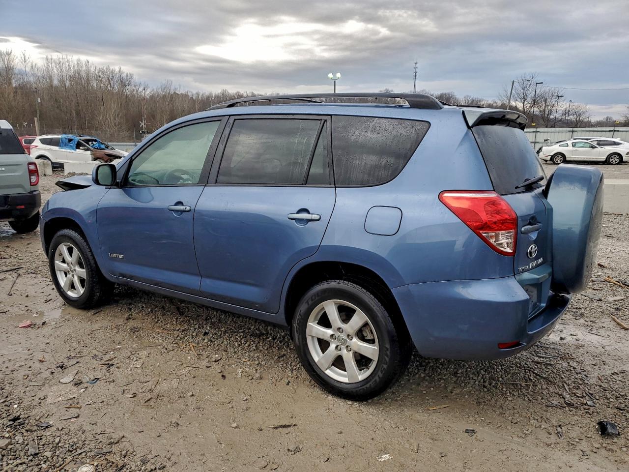 2008 Toyota Rav4 Limited Blue vin: JTMBK31V585065116