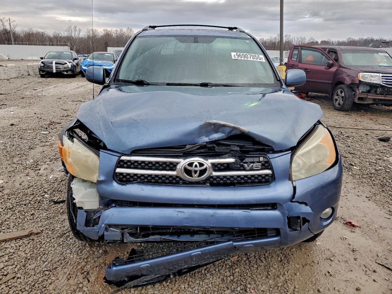 2008 Toyota Rav4 Limited Blue vin: JTMBK31V585065116