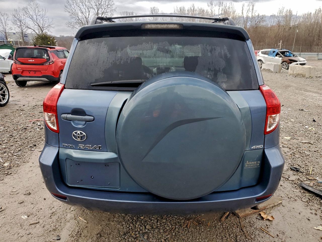 2008 Toyota Rav4 Limited Blue vin: JTMBK31V585065116