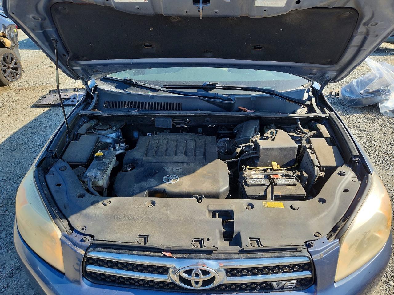 2008 Toyota Rav4 Limited Blue vin: JTMBK31V585069795