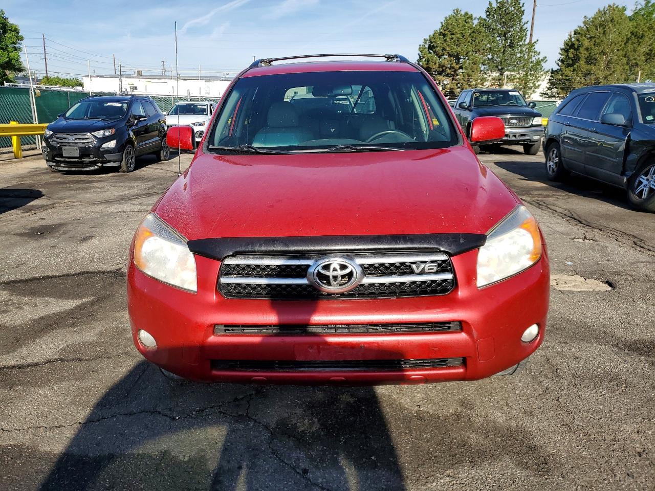 2008 Toyota Rav4 Limited Automat Red vin: JTMBK31V586034037