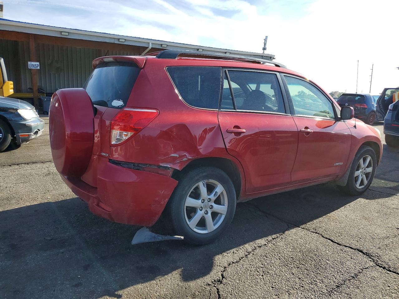 2008 Toyota Rav4 Limited Automat Red vin: JTMBK31V586034037