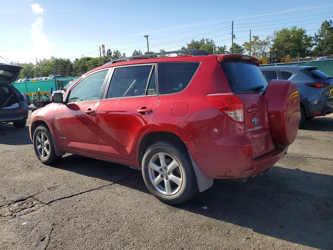 2008 Toyota Rav4 Limited Automat Red vin: JTMBK31V586034037