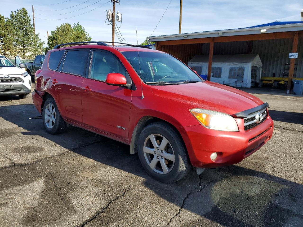 2008 Toyota Rav4 Limited Automat Red vin: JTMBK31V586034037