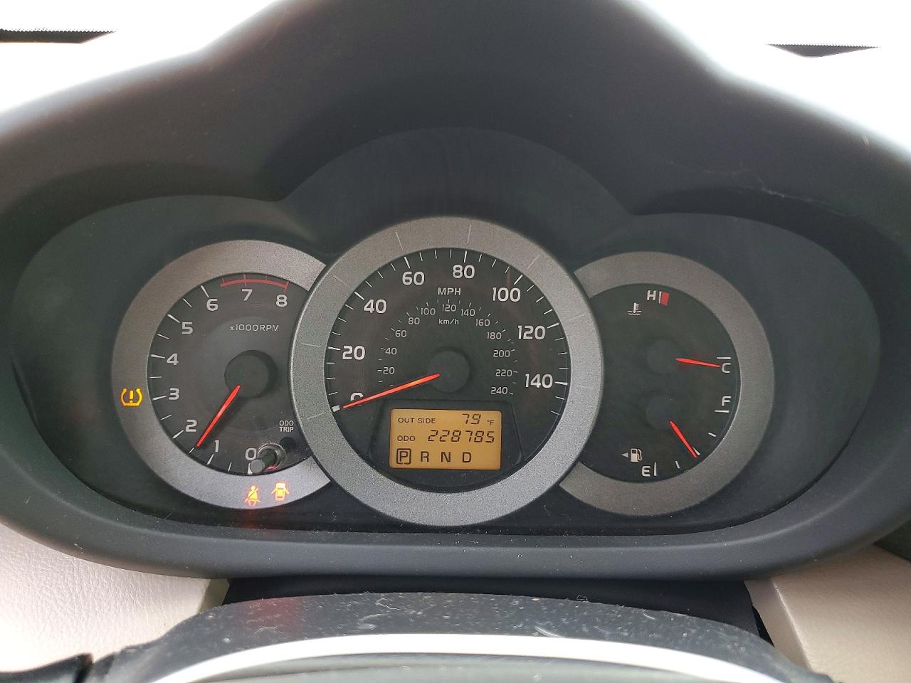 2008 Toyota Rav4 Limited Red vin: JTMBK31V586047354