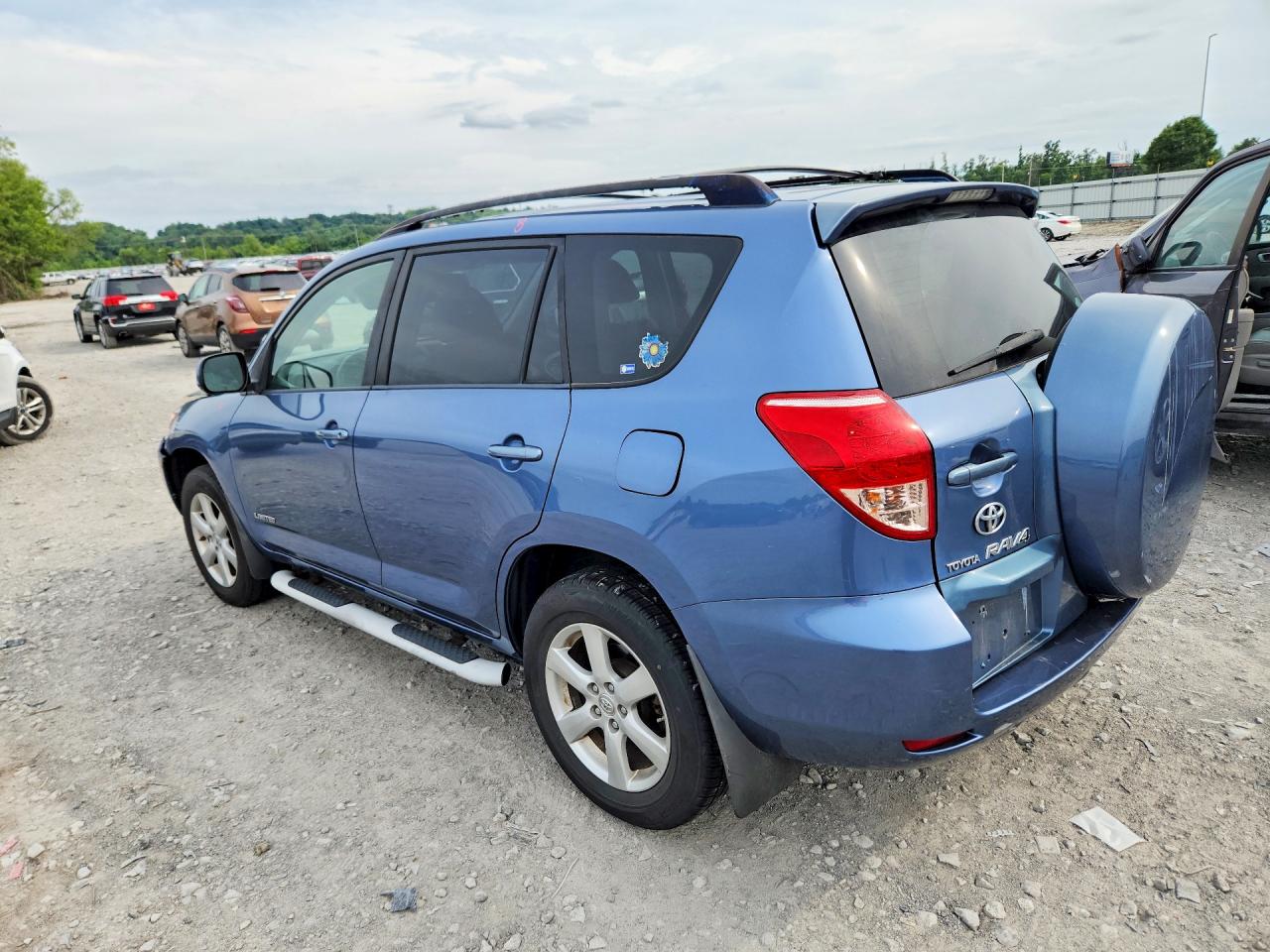 2008 Toyota Rav4 Limited Blue vin: JTMBK31V586048438
