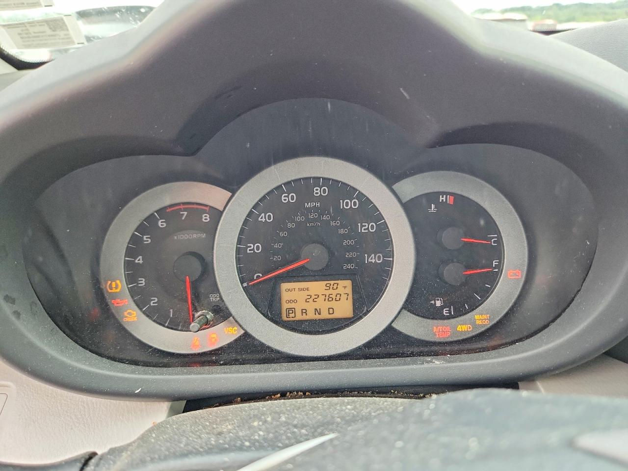 2008 Toyota Rav4 Limited Blue vin: JTMBK31V586048438