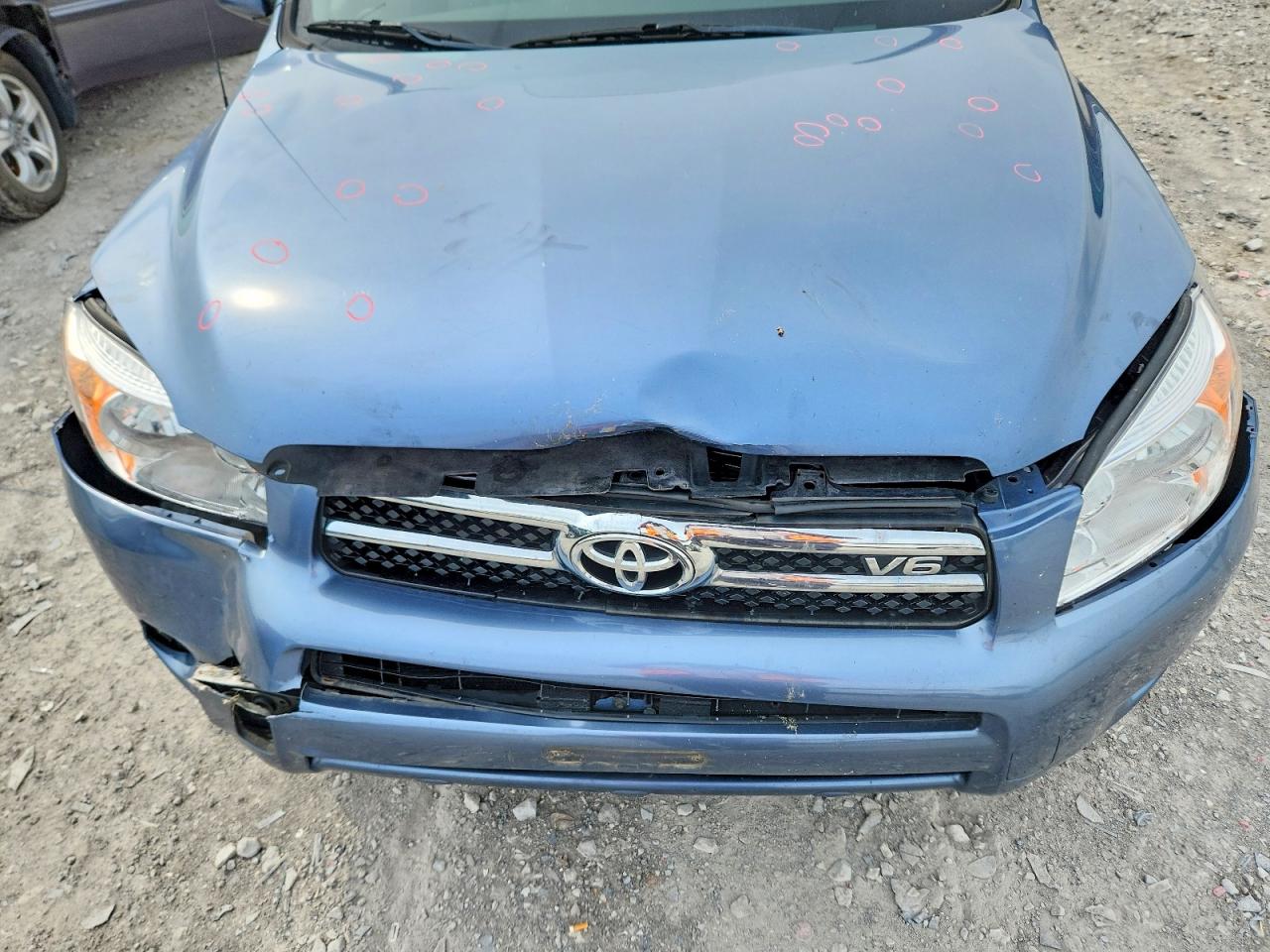 2008 Toyota Rav4 Limited Blue vin: JTMBK31V586048438