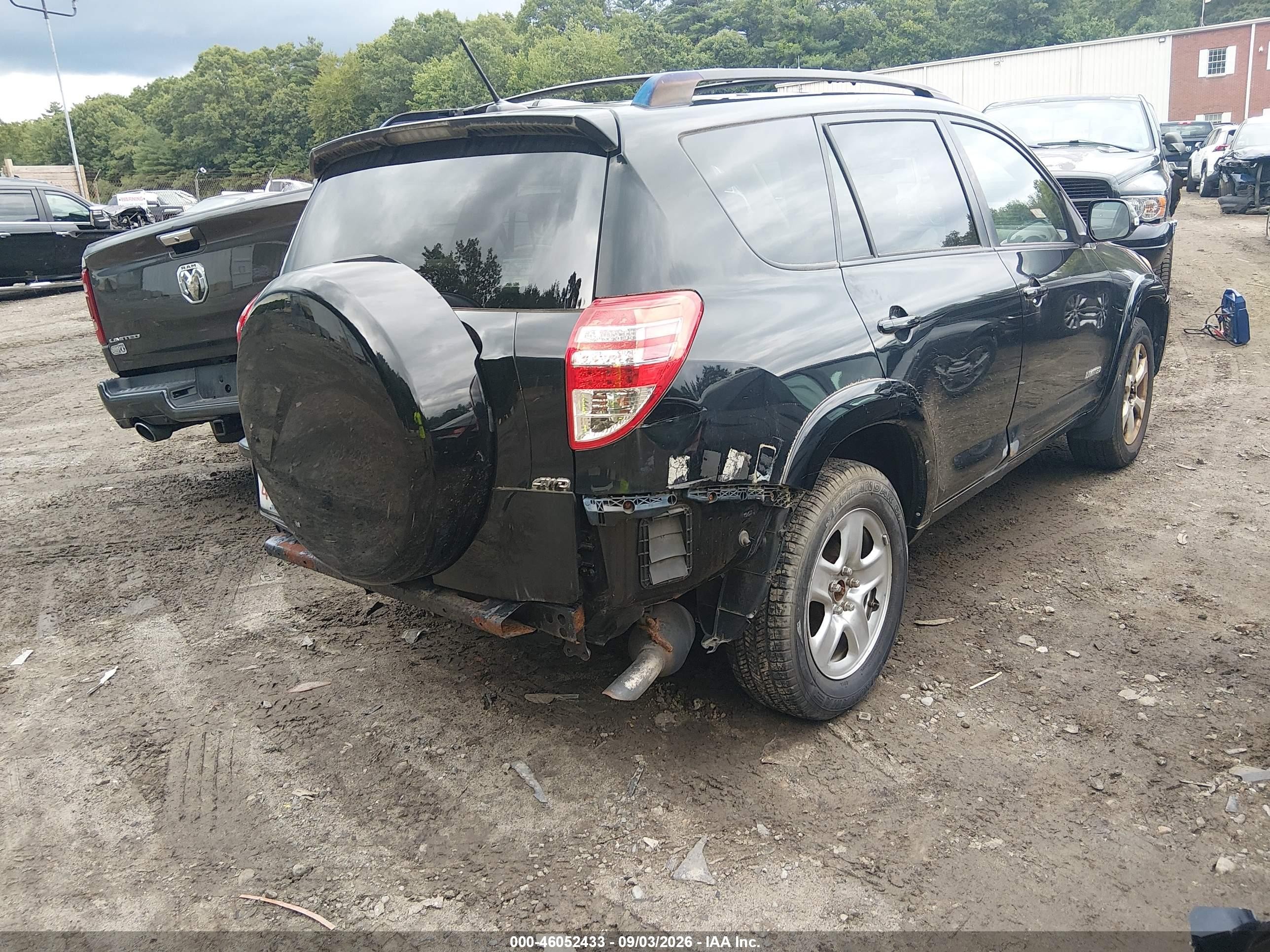 2009 Toyota Rav4 Limited V6 Черный vin: JTMBK31V595083228