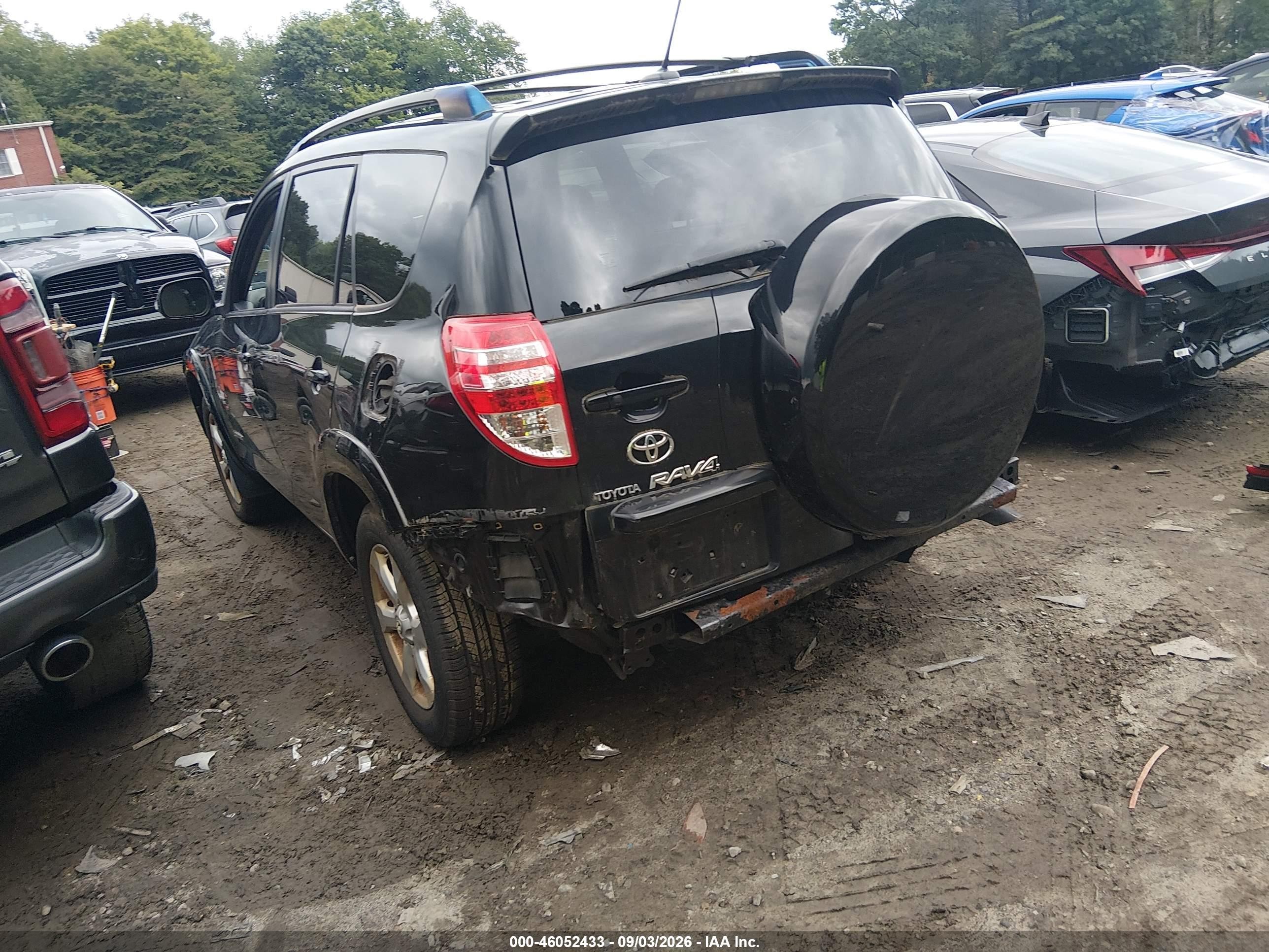2009 Toyota Rav4 Limited V6 Черный vin: JTMBK31V595083228